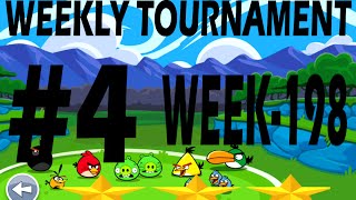 Angry Birds Friends-Weekly Tournament {Week-198} Level-4 High Score Strategy