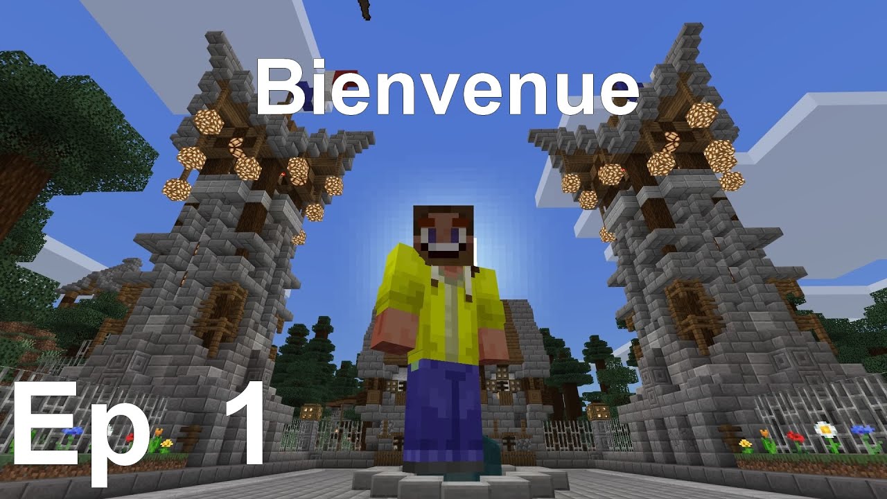 Minecraft - Construire son parc d'attraction ! Présentation et