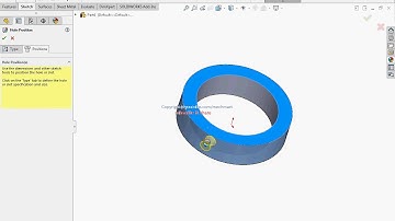 Solidworks tutorials How to curve driven pattern tool