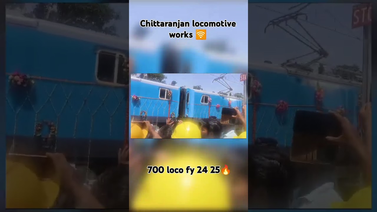world record chittaranjan locomotive work CLW 700 loco  manufacturing FY 24 25🔥🔥 ||