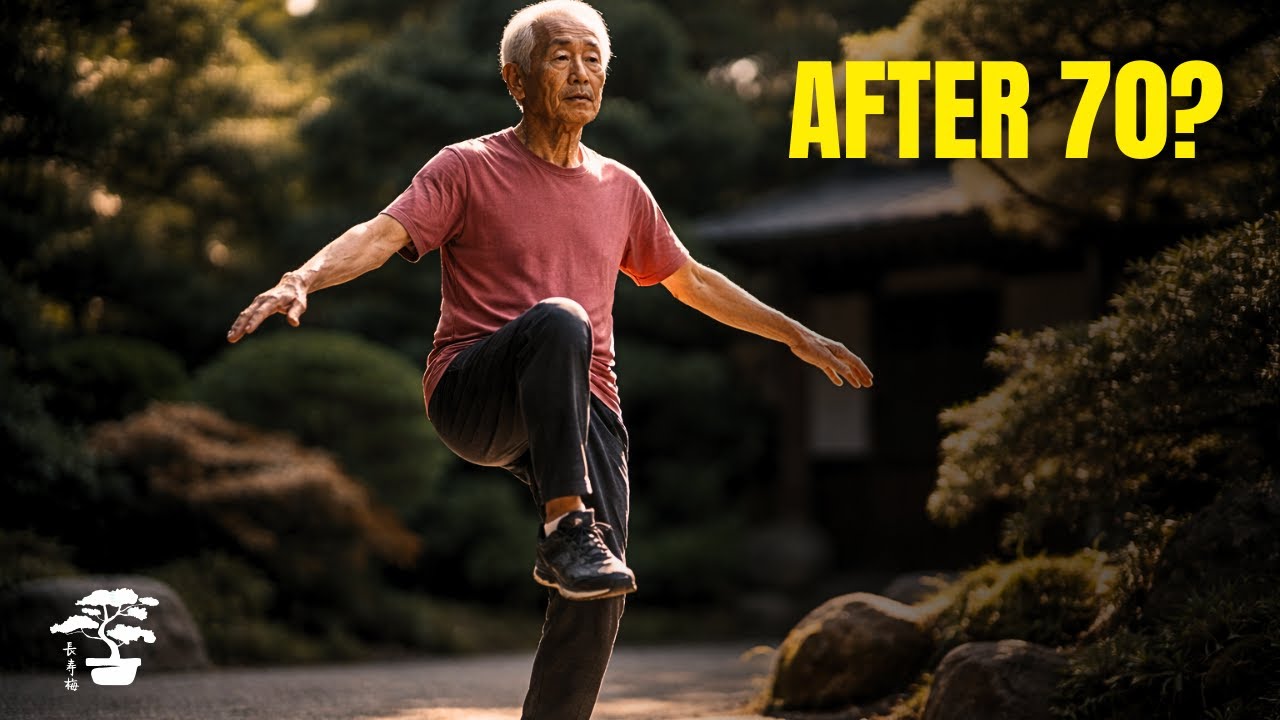 После 70 лет ходьба становится неустойчивой — делайте это по 2 минуты ежедневно.