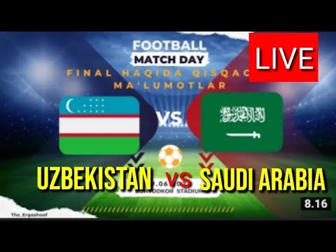 🔴 live streaming uzbekistan vs saudi arabia final asian u23 cup 2022
