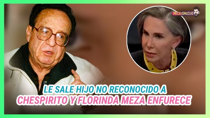 Florinda Meza habla del supuesto hijo no reconocido de Roberto Gómez Bolaños | MICHISMESITO - YouTube