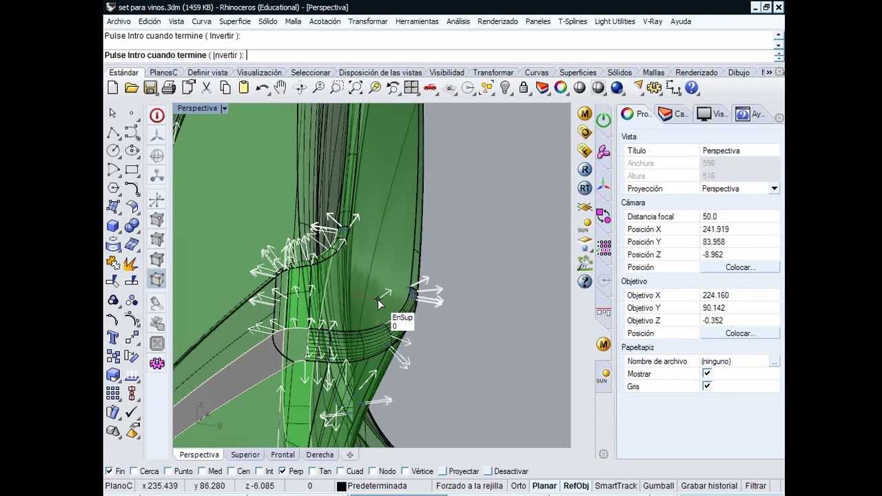 Rhinoceros 3D Arreglar empalmes mal hechos y con bordes desnudos