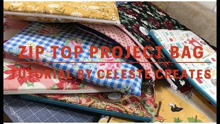 Tutorial: Zip Top Project Bag screenshot 1