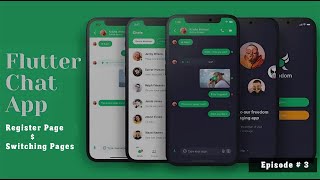 Chat App • Full Tutorial From Scratch | Flutter X Firebase | Register Page | Episode 3