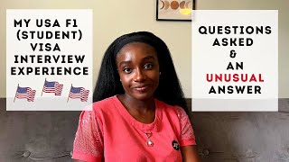 My US Student Visa Interview Experience in Lagos 🇳🇬 || How I Got My F1 Visa Approved in 3 Minutes