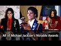 All of Michael Jackson's Notable Awards and Achievements (1970-2018)