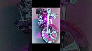 Lady's Harley pink fire