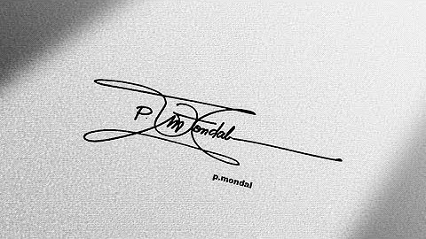 How to signature your Name design your Name#trending#viral#calligraphy#viralvideo#logo#trollface