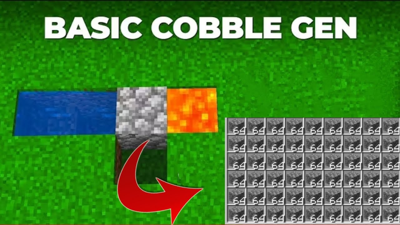   Basic Cobblestone Generator for Minecraft 1.21! | Minecraft Tutorial
