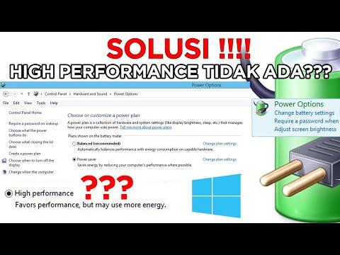 Video: Bagaimana cara membuka Opsi Daya di CMD?