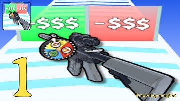 Gun Run: Spin & Shoot - Gameplay Mobile Game Walkthrough All Levels Android Ios Part 1