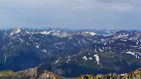 Uncompahgre Summit with Michelle Abrams on 7.3.20