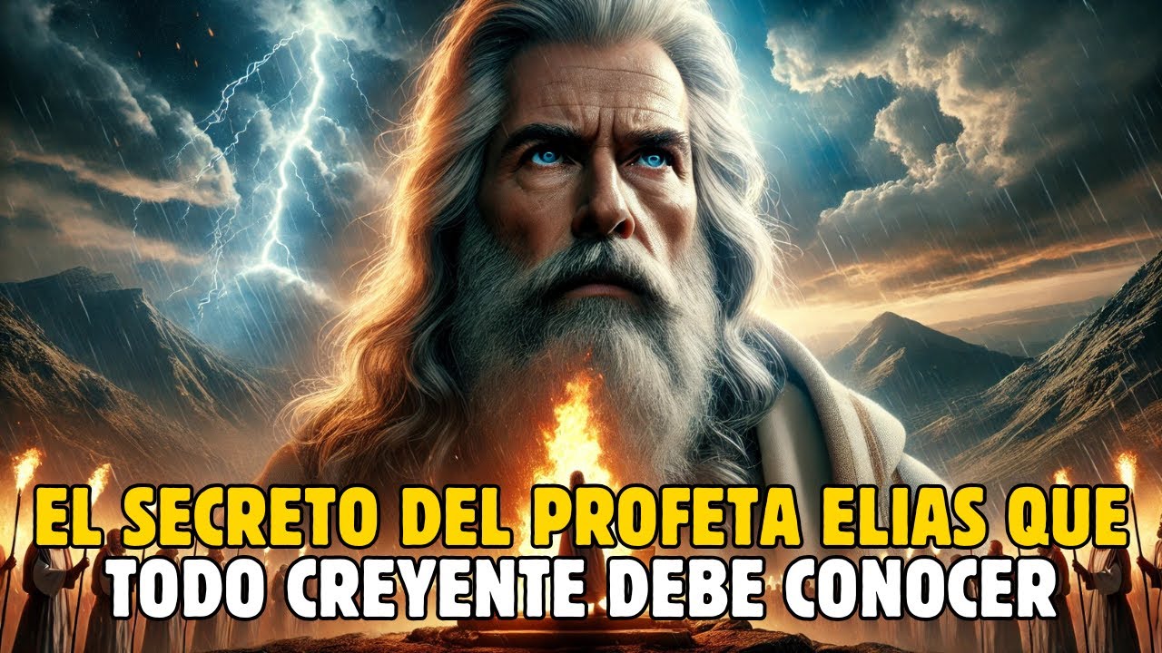 EL SECRETO DEL PROFETA ELIAS QUE TODO CREYENTE DEBE CONOCER 📜 La Biblia Lo Explica