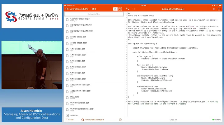 Managing Advanced DSC Configurations and Configuration Data by Jason Helmick