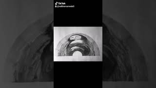 Anamorphosis cylindrical art, monalisa, girl with white pearl earring, rocky, jackie chan,etc..