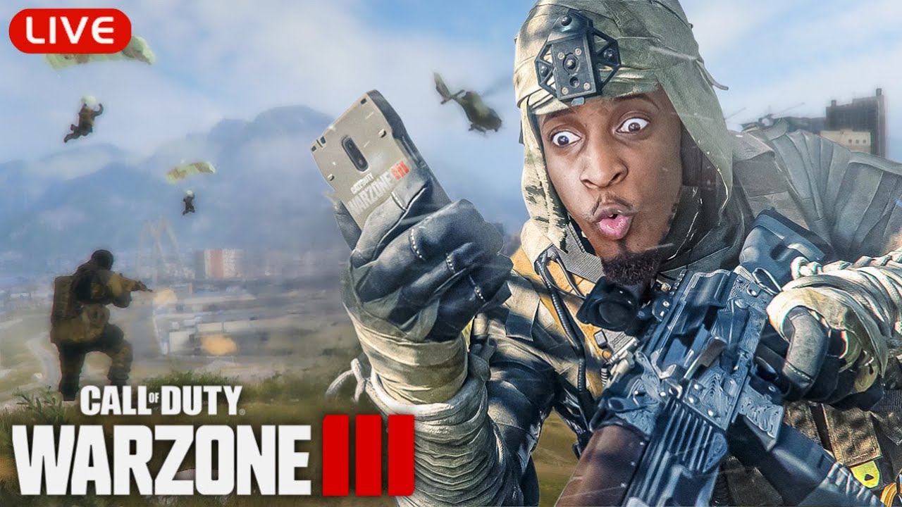 🔴 LIVE - NEW WARZONE 3 URZIKSTAN MAP IS OUT NOW! - YouTube