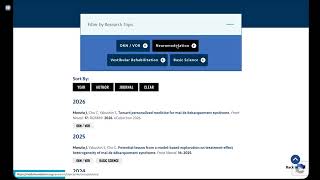 Find and Filter Research by Topic