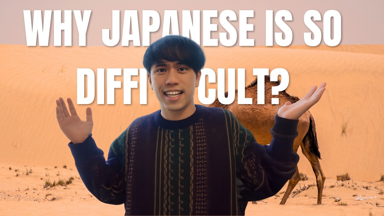 Why Japanese is so difficult?