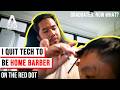 Business Student To Home Barber: My DIY Barbershop Journey | On The Red Dot