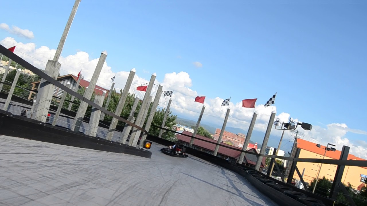 The Track Wild Woody Go Cart Track Pigeon Forge Tn Youtube