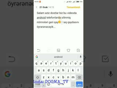 Video: Android -də DoorDash -da bir ünvanı necə dəyişdirmək olar: 12 addım