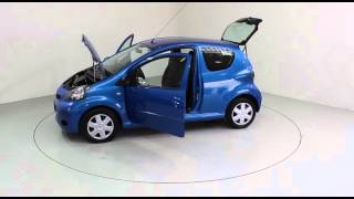 Toyota Aygo 1.0 VVT-i Blue 3dr from used cars of bristol GU59 SZF screenshot 4