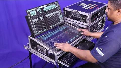 KIT DE CASES PARA MIXER LV1 DE 16 COM MESA DE APOIO