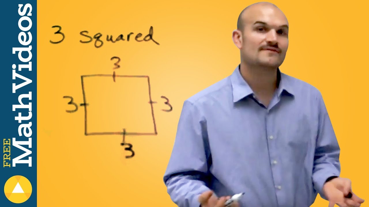 Learn how to square a number - YouTube
