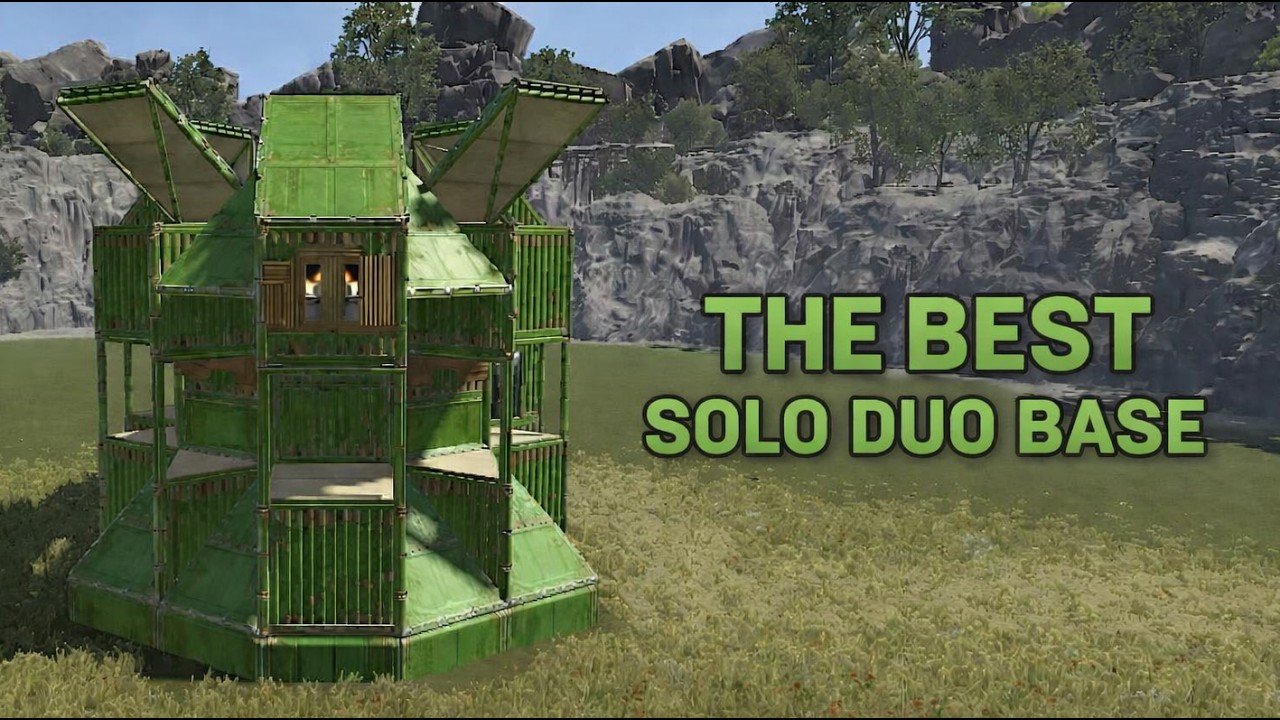 Rust Console Base Duo BEST SOLO/DUO RUST BUNKER BASE - YouTube