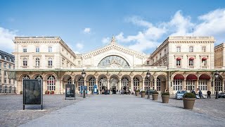 Восточный Вокзал Парижа : Немецкий бункер, путь в Москву и поезда !