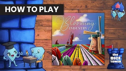 Blooming Industry Board Game - How to Play. With Stella & Tarrant