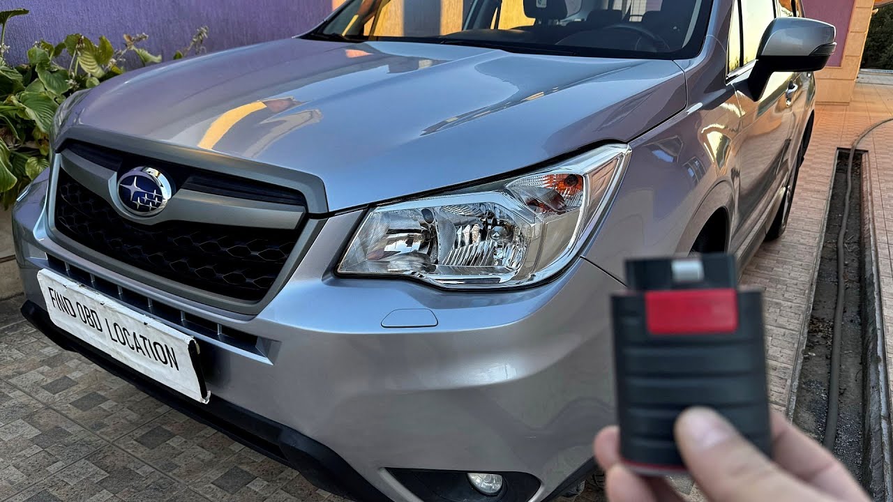 2012 Subaru Forester OBD Port Location