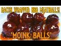 BBQ Meatballs Recipe - How to make 'MOINK BALLS'!!