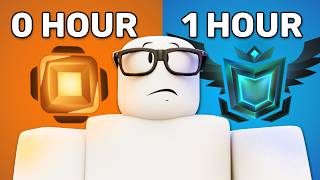 How Much Can I RANK UP In 1 HOUR With CHEATS In Roblox Rivals...