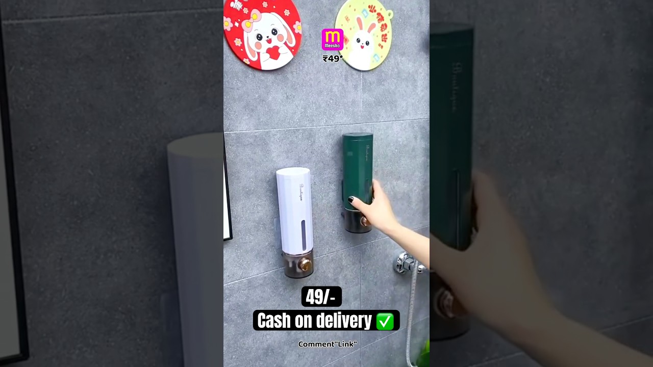 Wall mount liquid soup dispenser | meesho sale | shorts 