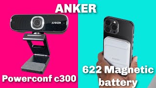 Anker PowerConf C300 and Anker 622 Magnetic Battery For MagSafe!