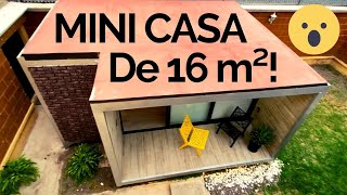 VIVIRÍAS En Una CASA De 16M²?! 😳🏠🌎 - TOUR TINY HOUSE / MINIMALISMO