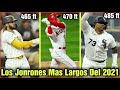 Los Jonrones Mas LARGOS y SALVAJES del 2021 En Las Grandes Ligas MLB (PARTE 1)