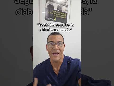Según los estudios la diabetes se hereda.