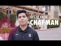 Get to know chapman university