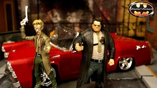 McFarlane Sam & Twitch Spawn Harvey Bullock Batman DC Multiverse Police Cops Action Figure Review