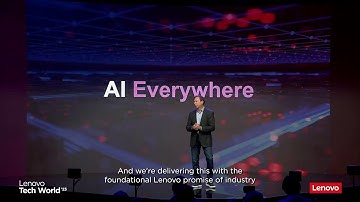 Lenovo Tech World 2023: Kirk Skaugen & AI everywhere for all