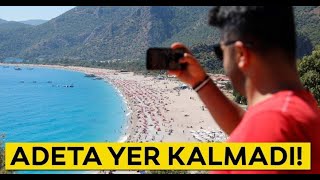 Bodrum Plajlarında Yer Kalmadı