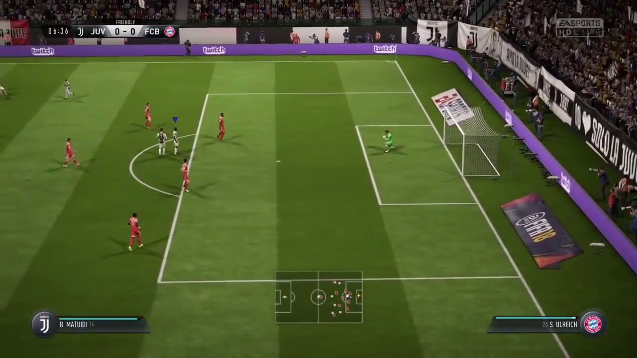 FIFA 19 Gameplay in 4k pro