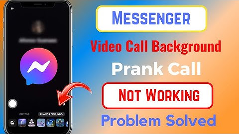 How to Fix Messenger video call Background Not Working || Messenger Background Not Working || 2023 |
