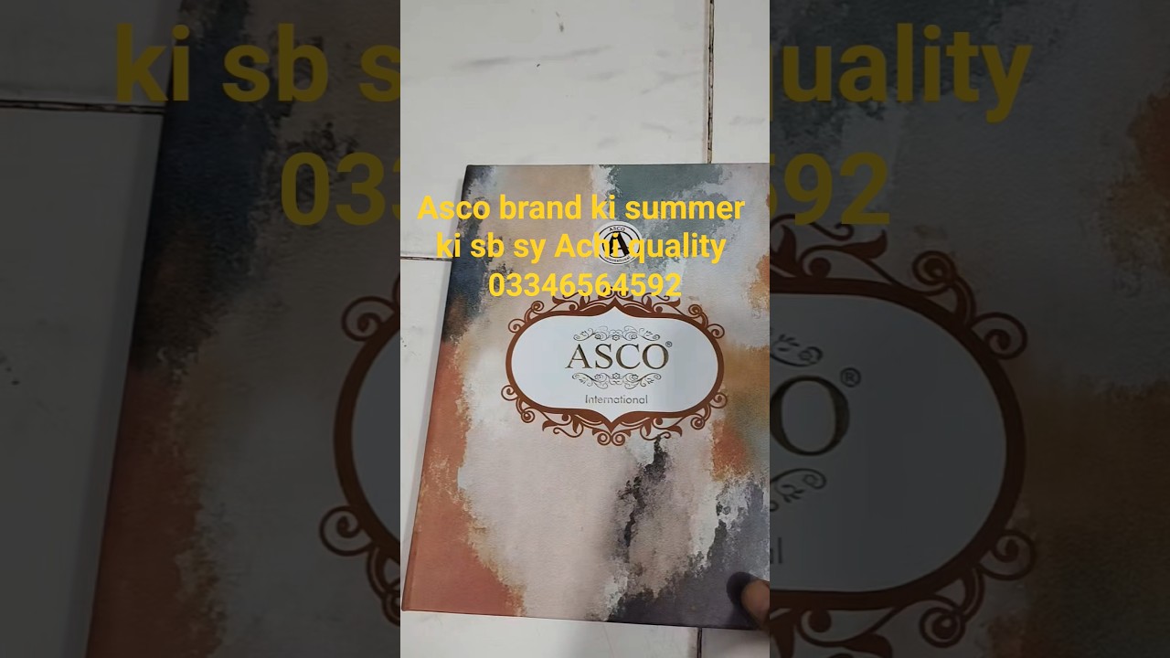 Asco most Premium quality summer Fabric