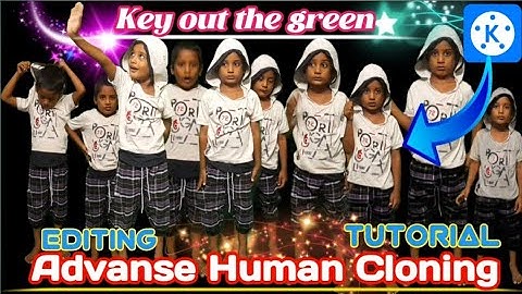 Advance humans cloning video editing Multiple  clones in kinmaster (akbar tech vlog)