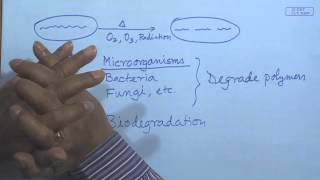 Mod-01 Lec-30 lecture-30-Environmental Degradation of Polymers